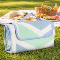 Коврик для пикника Picnic Mat флисовый водонепроницаемый 120 х 135 см (R42069-S)