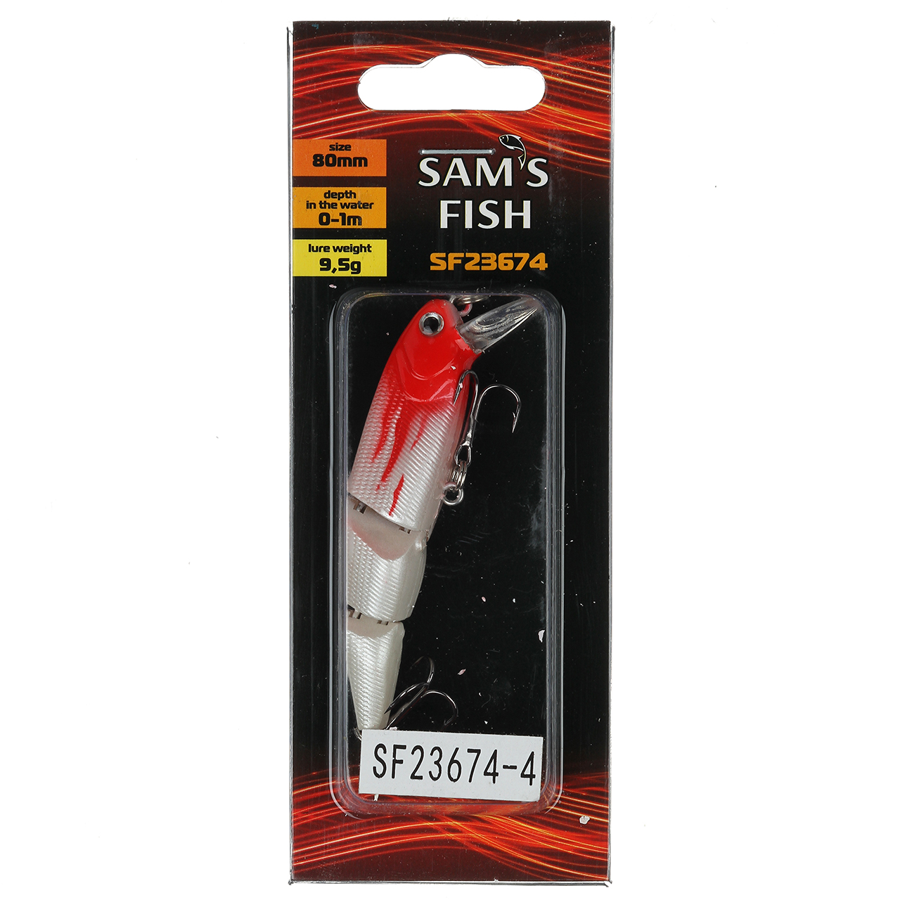 Воблер Sams Fish 80 мм (SF23674-4)