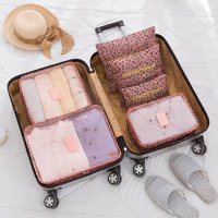 Набор дорожных сумок-органайзеров Laundry Pouch 6 шт 39 х 30 х 11 см (J01418)