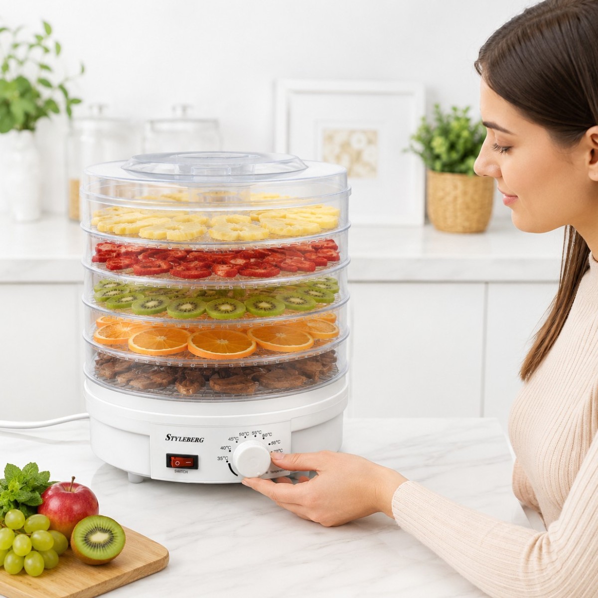 Сушилка для фруктов и овощей Styleberg (1465 G)