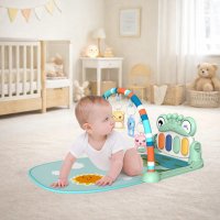 Игровой развивающий музыкальный коврик для младенцев Little Baby с дугой и пианино (8808-3)