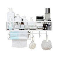 Полка настенная с держателем Modern Home 41 х 12 х 19.5 см (M50228-M)