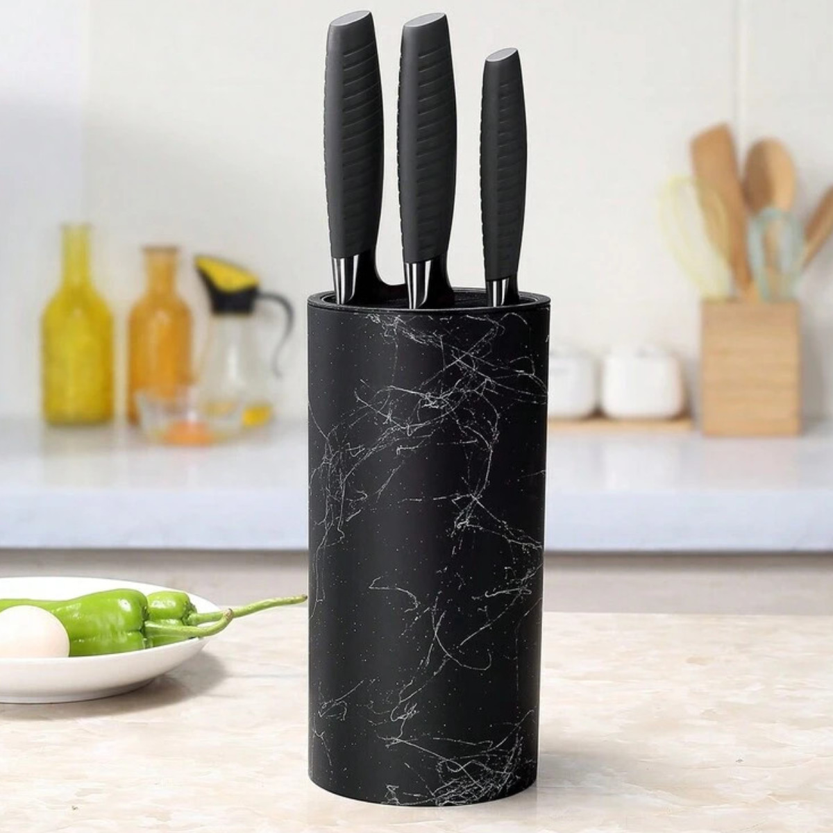Подставка для ножей универсальная Marble 11 х 22 см (R41391)
