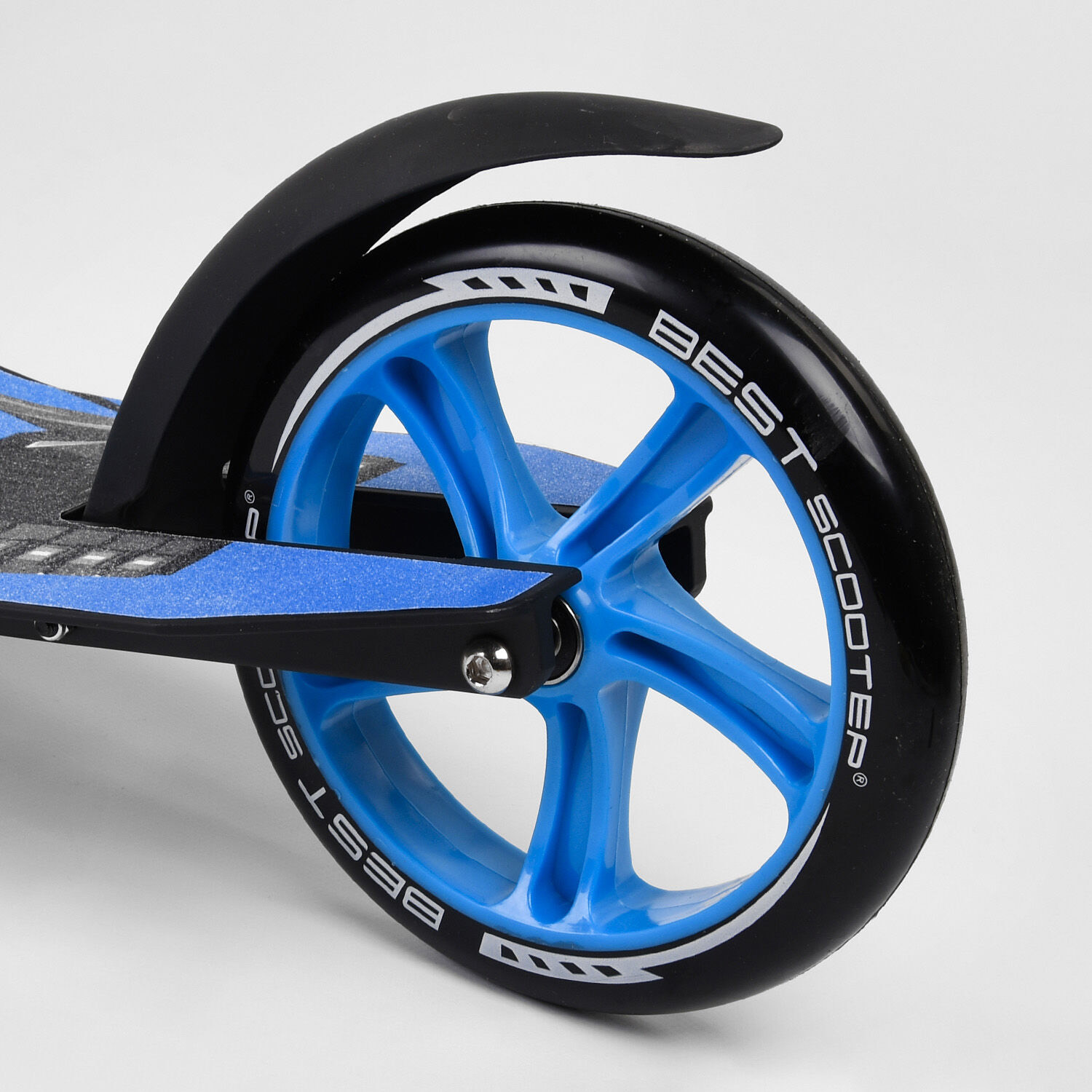 Самокат_двухколесный_Best_Scooter_54664_(4)_колеса_PU_-_переднее_23_см_заднее_-_20_см_1_амортизатор_