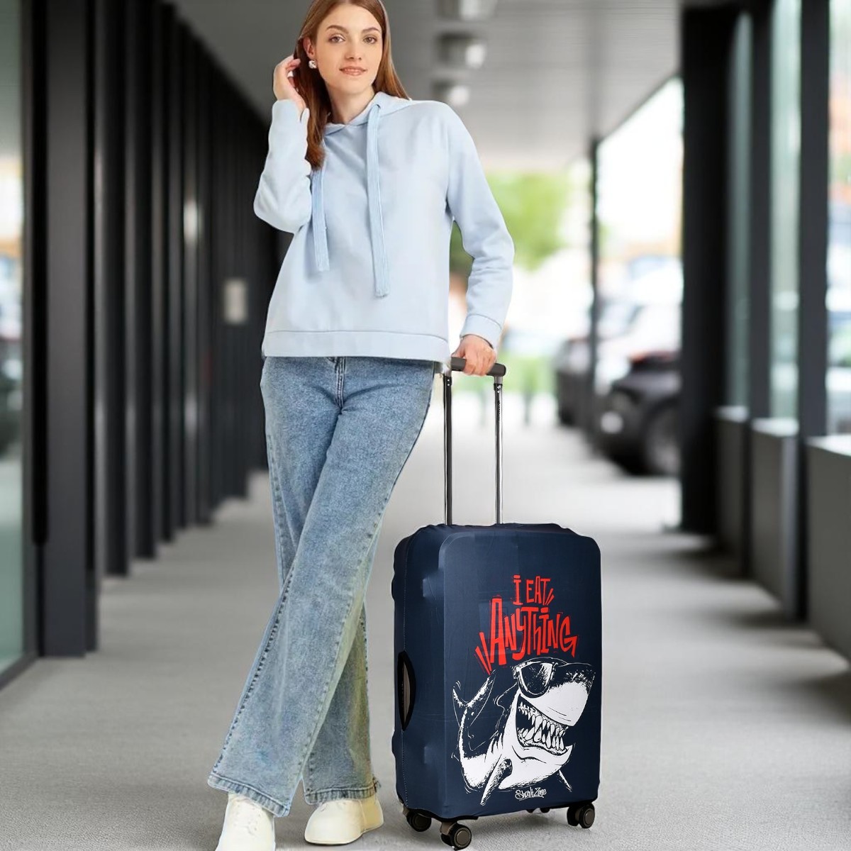 Чохол для валізи Suitcase Cover 18"-21" (R100605-S)