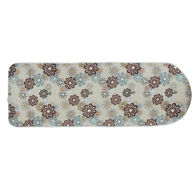 Чехол для гладильной доски Ironing Board Cover 140 х 50 см (R84948) (Цветочный принт на коричневом)