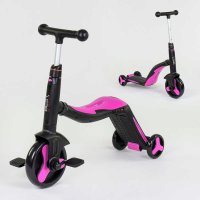 Самокат_3в1_JT_70708_(1)_Best_Scooter_самокат-велобег-велосипед_РОЗОВЫЙ_свет_8_мелодий_колёса_PU_пер