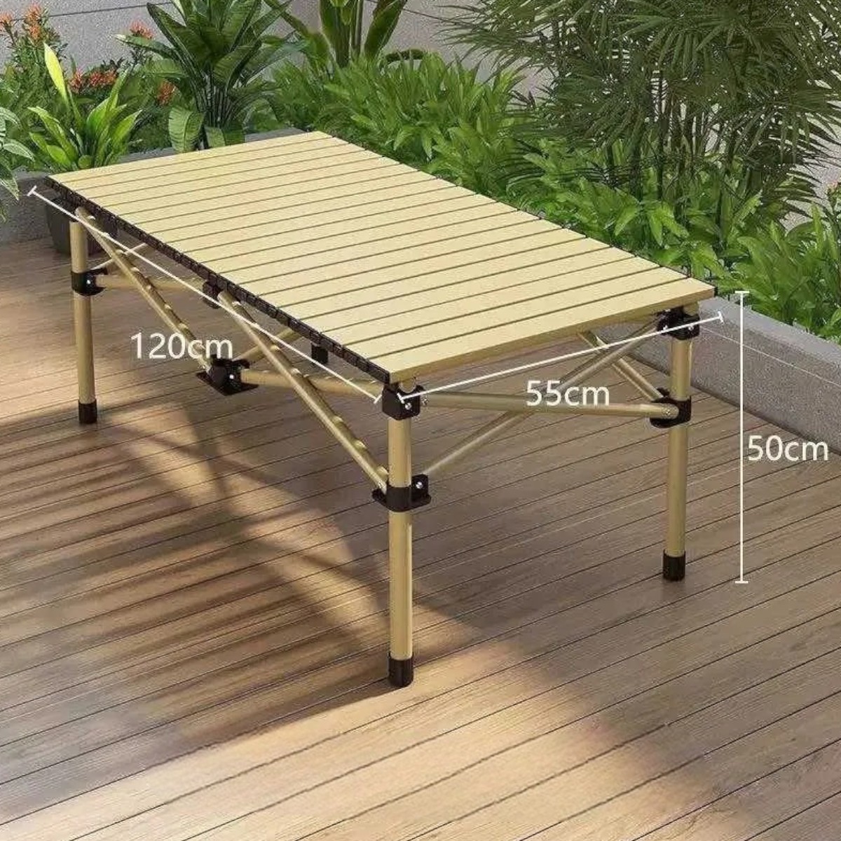 Стол раскладной туристический Folding Table 120 х 55 см (120 FT) 