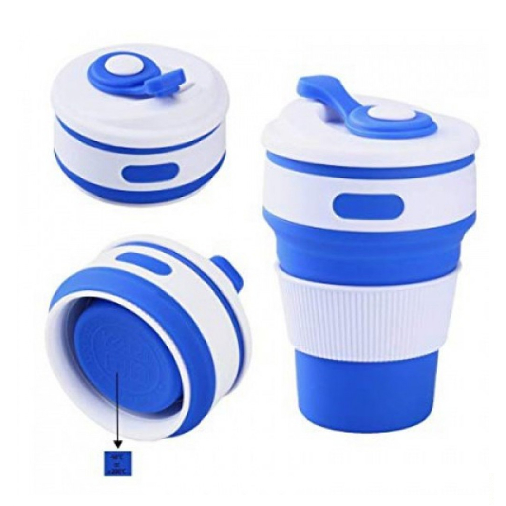 Складана силіконова склянка 350 мл SILICON MAGIC CUP