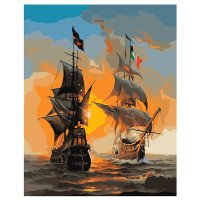 Набор_для_росписи_по_номерам_Strateg_"Встреча_кораблей_на_закате"_(VA-1625).jpg