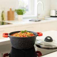 Кастрюля A-PLUS 1.8 л (1524) Мраморное покрытие