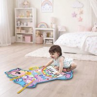 Детский музыкальный коврик 2 в 1 Music Blanket игрушка со звуками для детей (YYD-07)