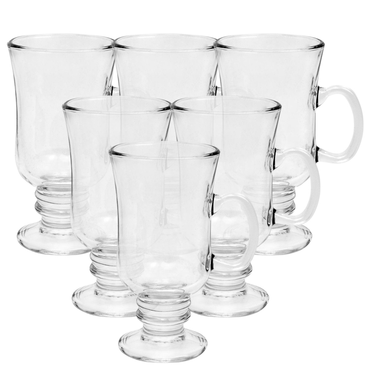 Набор бокалов для горячих напитков Glass Ware 6 шт 25 мл (R101155)
