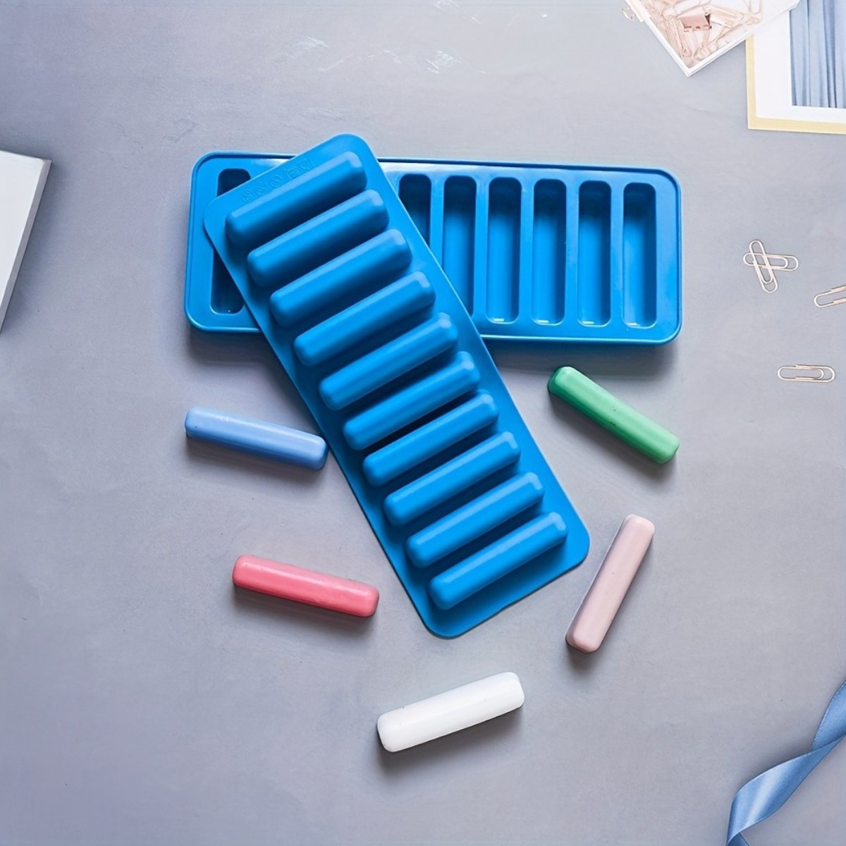 Форма силиконовая для льда, конфет, сосисок и желе Silicone Sausage Maker (10 ST)