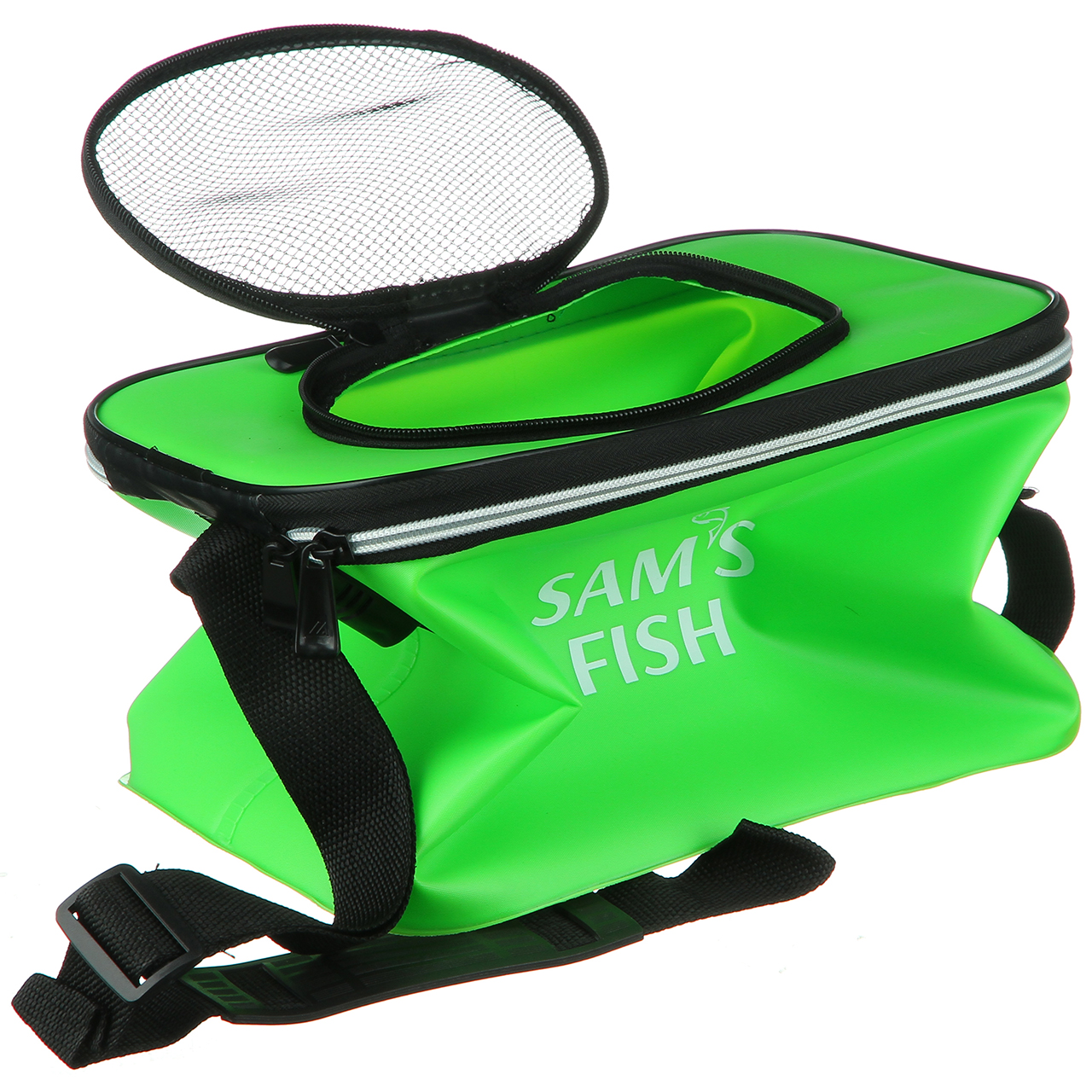 Сумка для риби Sams Fish ЕВА з отвором для живця 30 х 20 х 20 см (23840)