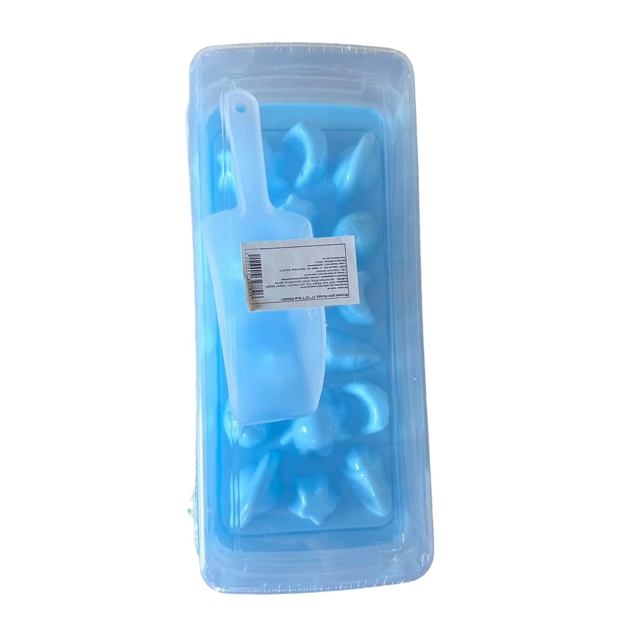 Форма для льда с контейнером и лопаткой ICE MAKE 27 х 12 х 7.5 см (R92457)