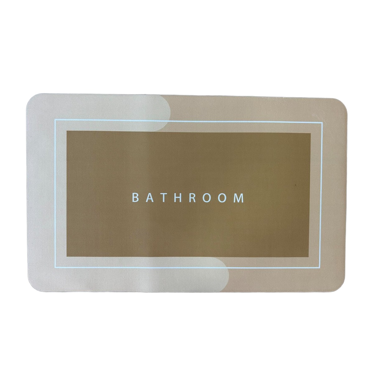 Килимок суперпоглинаючий для ванної кімнати Bathroom 50 х 80 см (37578) Прямокутний
