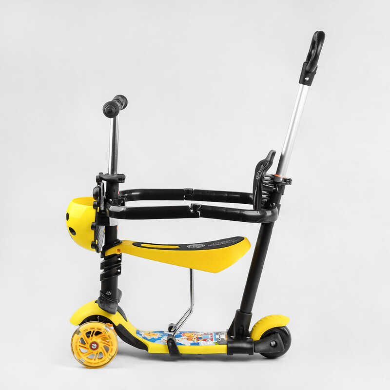 Самокат_5в1_трехколесный_22044_(1)_Best_Scooter_с_защитным_бампером_PU_колеса_ПОДСВЕТКА__КОЛЕС_в_кор