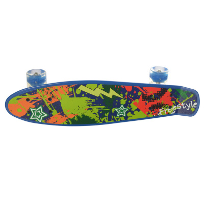 Скейт Пенни борд SKATE 56 х 14.5 см (MS 0749-1) (Синий)