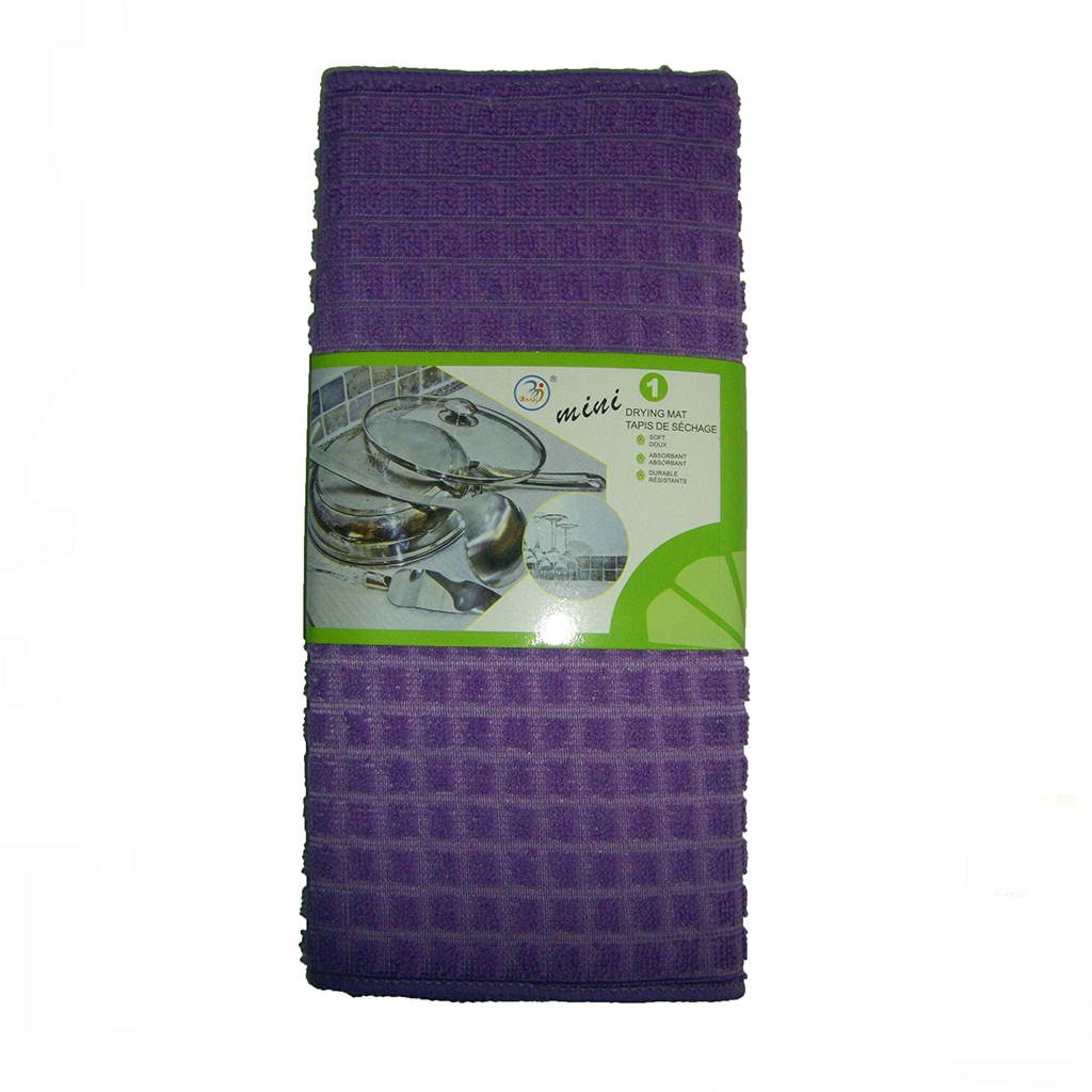Килимок для мокрого посуду Dish Drying Mat "Однотон" 30 х 40 см (R84155/R17199)