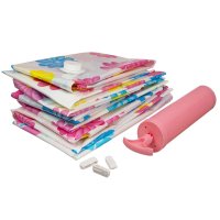 Вакуумный пакет для одежды с насосом VACUUM STORAGE BAG 6 предметов (R26106)