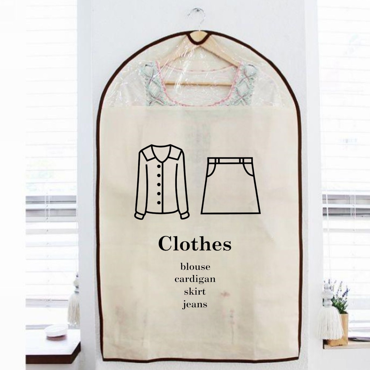 Чохол для одягу Garment Bag 60 х 100 см (R98113-10)
