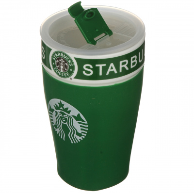 Термостакан StarBucks 400 мл (5033) (Зеленый)