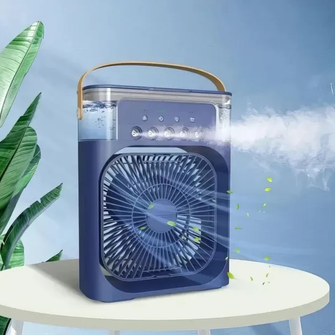 Портативний вентилятор, кондиціонер з водяним охолодженням Air Cooler Fan 4 в 1 (580 AC)