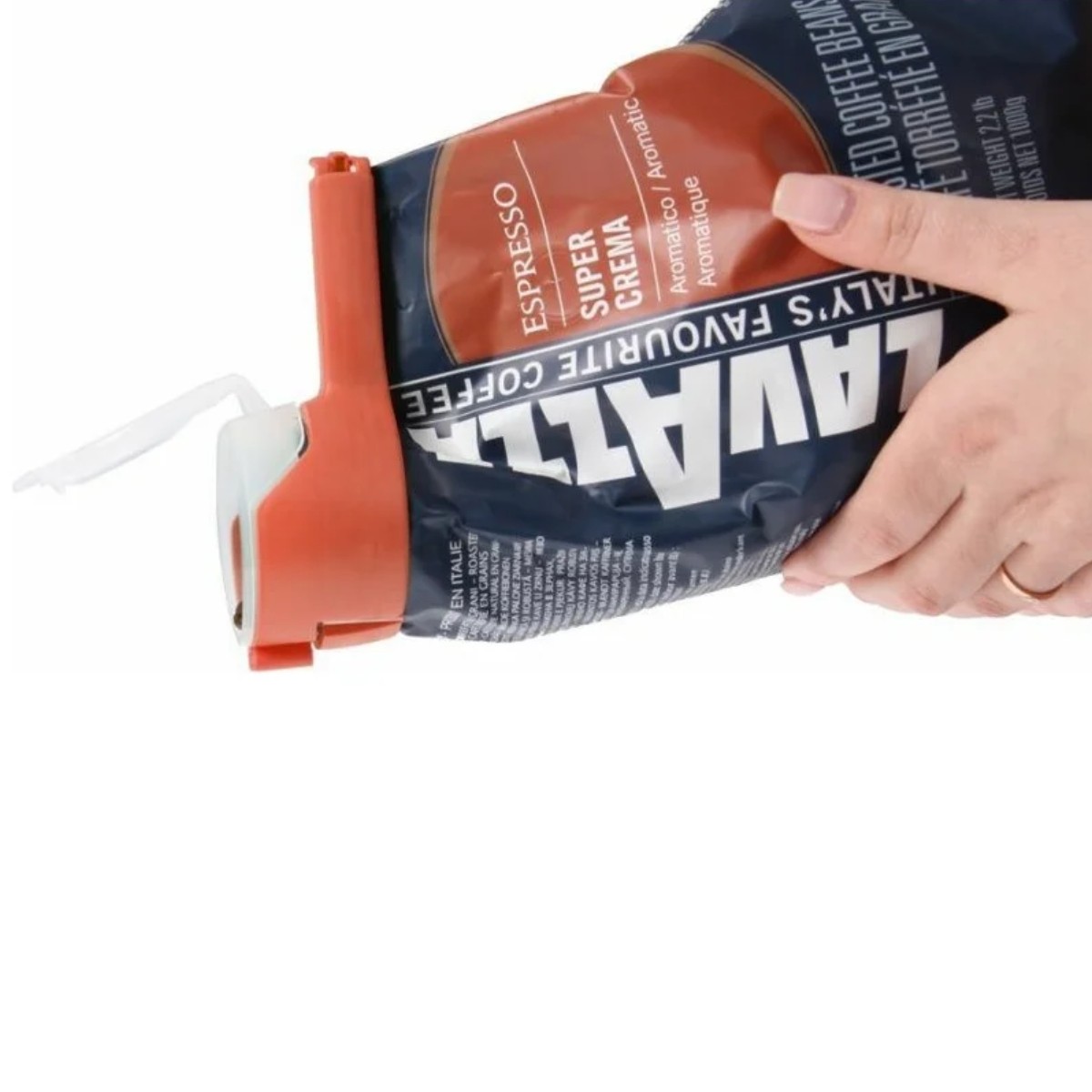 Кліп-затискач для сипучих продуктів Food Storage Clip (20 CS)