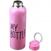 Бутылка для напитков My Bottle 650 мл железная (82137) Розовая
