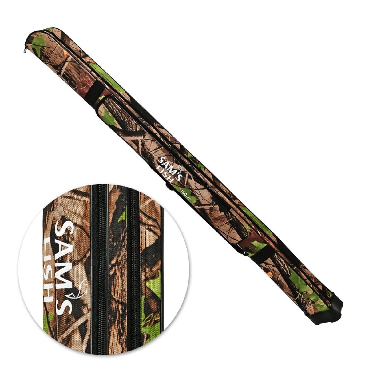 Чохол для спінінгів ущільнений Sams Fish 150 см (SF24321-1.5)