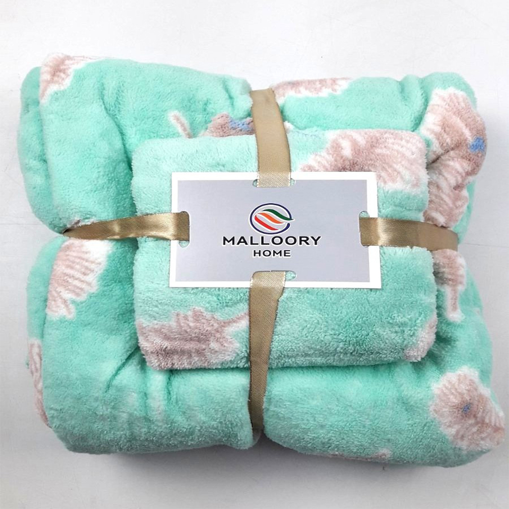 Набір рушників MALLOORY мікрофібра 138 х 70 та 72 х 35 см (31997)