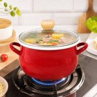 Кастрюля эмалированная Styleberg 22 см 2.5 л (2051)