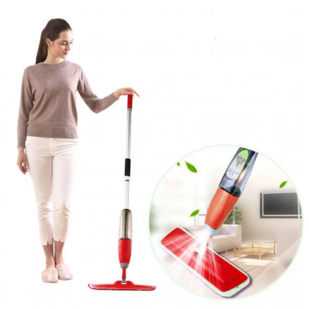 Швабра с распылителем Healthy Spray Mop (37256)