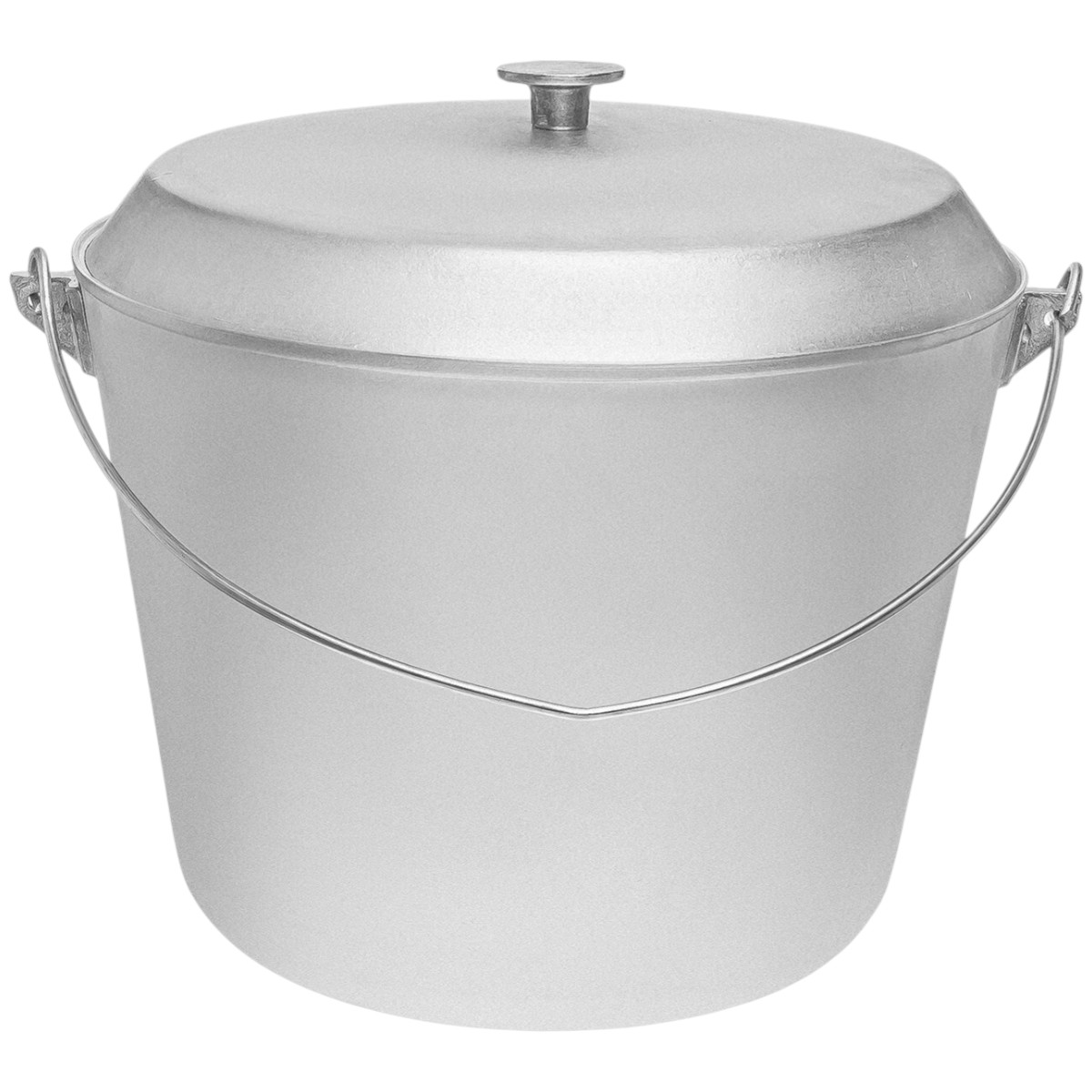 Казан похідний рибальський алюмінієвий Camping Cauldron 12 л з дужкою та кришкою (УК-К12.0)
