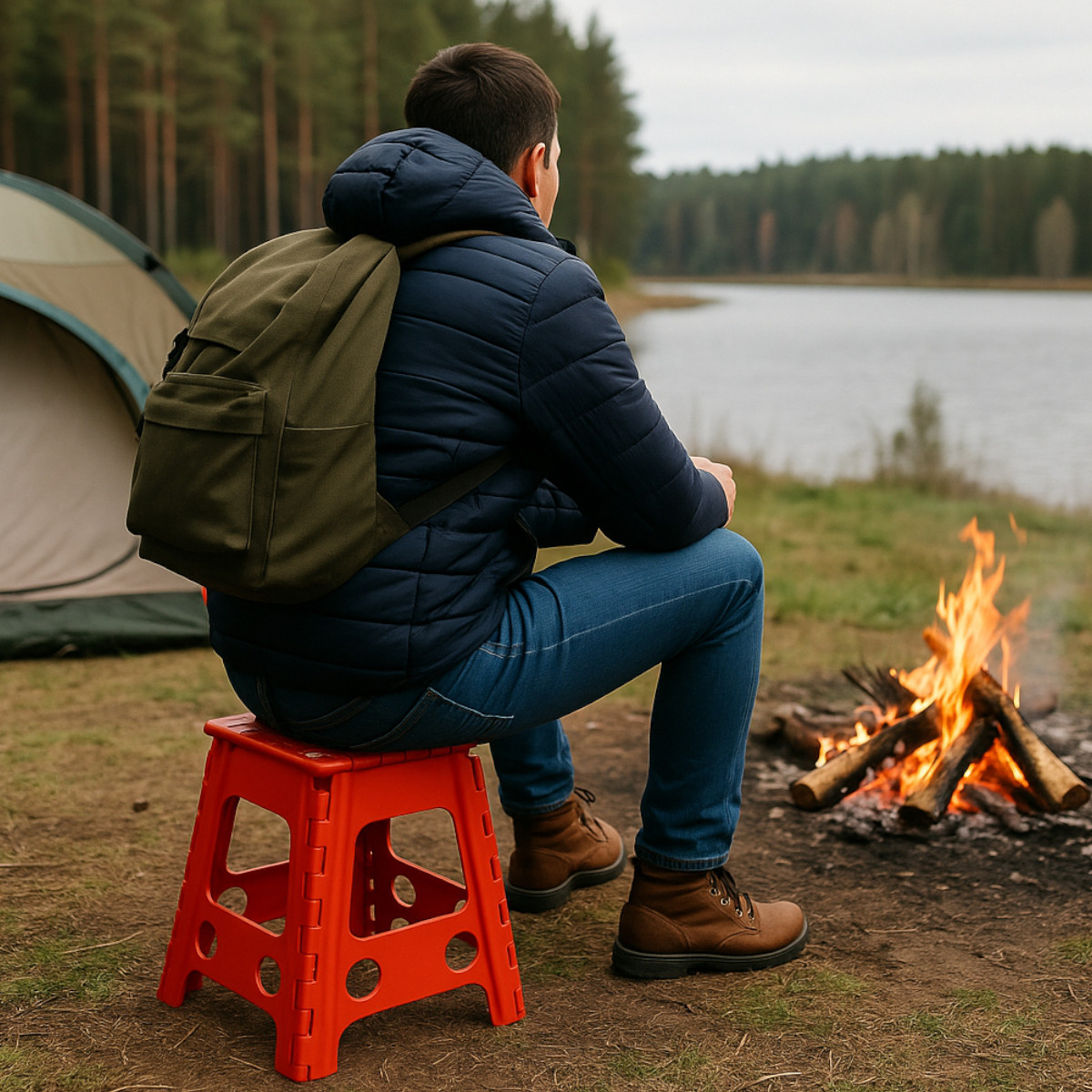 Табурет складной Folding Stool 40.5 х 34.5 х 45 см (R94850-M)