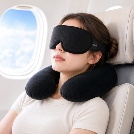 Подушка подголовник надувная Intex 33 х 25 х 8 см (68675)
