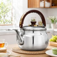 Чайник для газвовой плиты A-PLUS Steel 2.7 л (9029) из нержавеющей стали