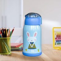 Термос детский с датчиком температуры A-PLUS 400 мл (1782)