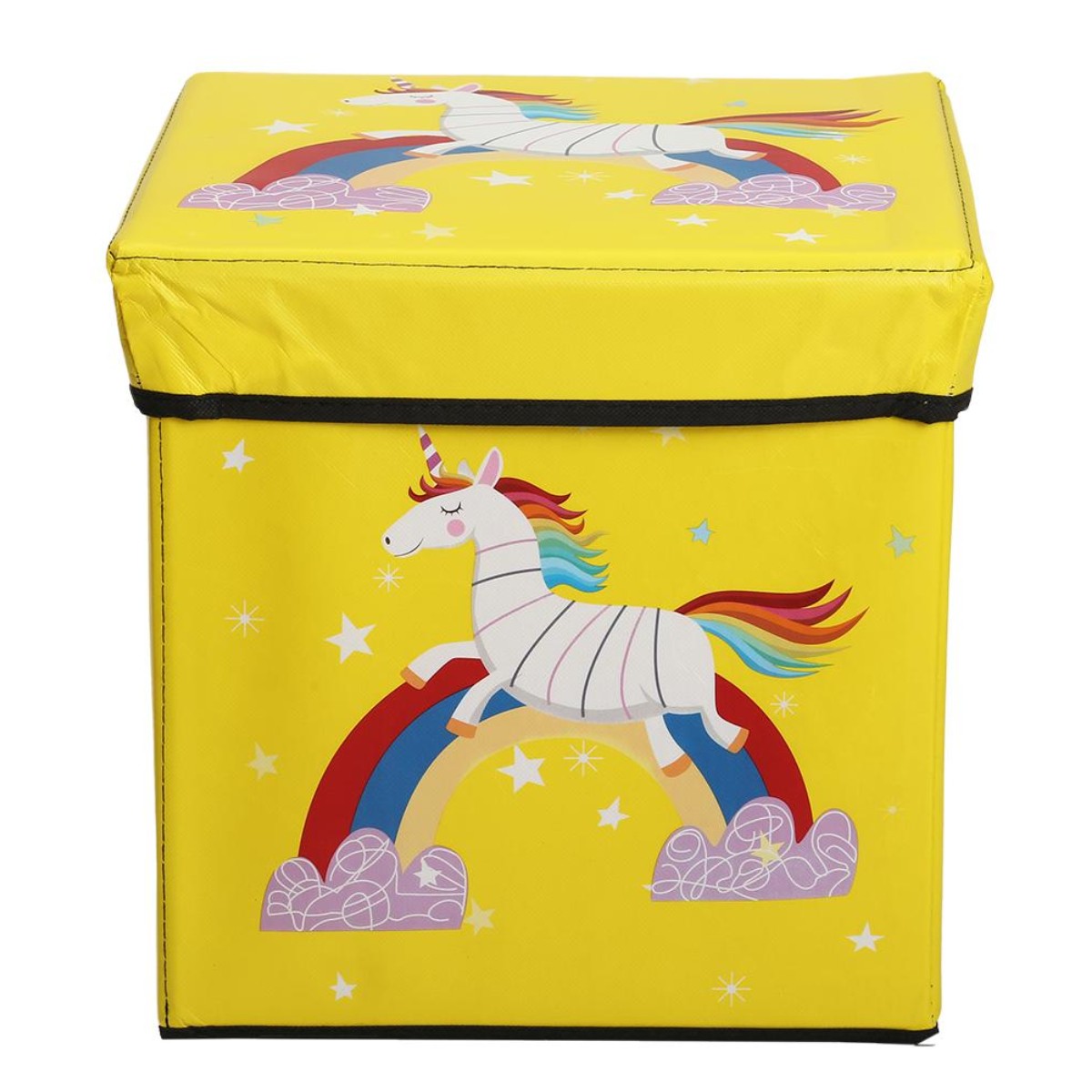 Коробка-пуф для хранения игрушек, вещей Pouf Box 30 х 30 х 30 см (R33429)
