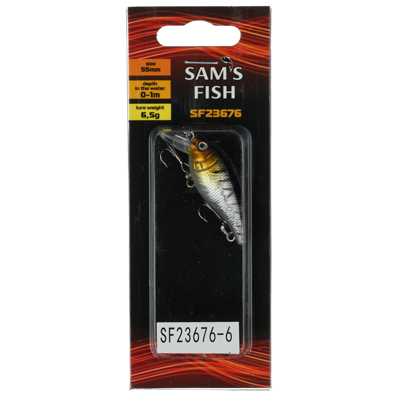 Воблер Sams Fish 55 мм (SF23676-6)