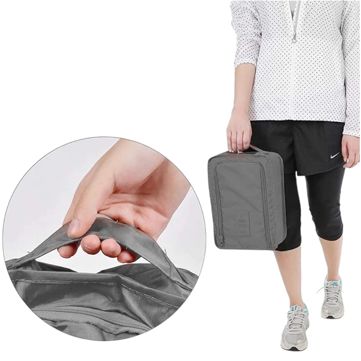 Дорожня сумка для транспортування взуття Shoes Pouch органайзерр-чохол для взуття 21 х 31 х 11 см