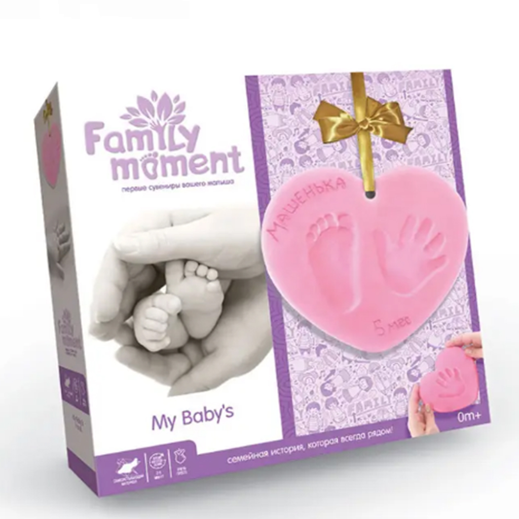 Набір для відбитка ручки та ніжки Danko Toys "Family Moment" FMM-01-01