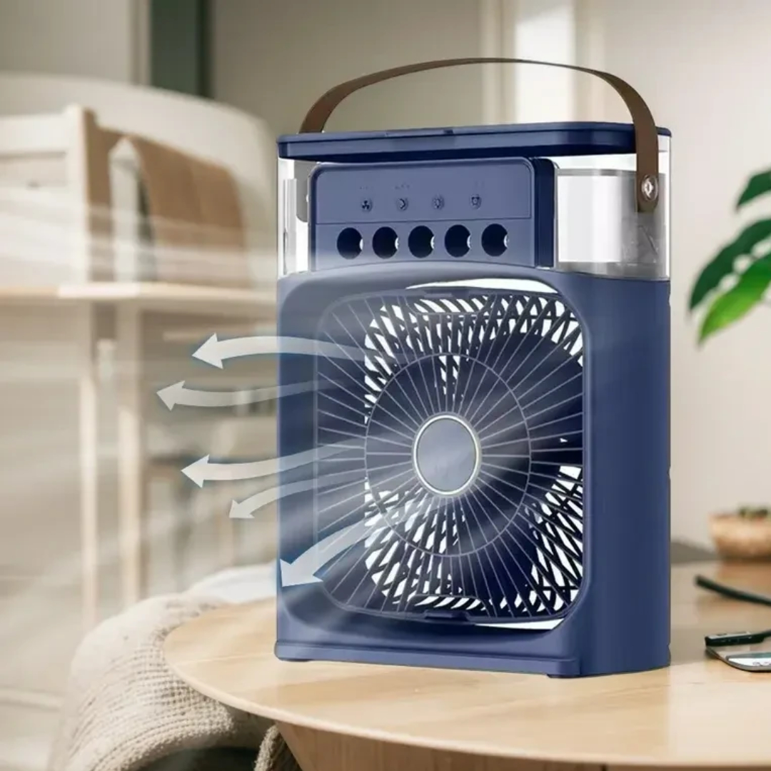 Портативний вентилятор, кондиціонер з водяним охолодженням Air Cooler Fan 4 в 1 (580 AC)