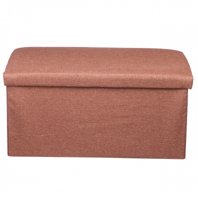 Пуф складной STENSON 60 х 30 см (R88095) (Оранжевый)
