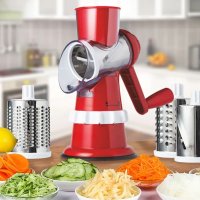 Ручная овощерезка-терка с насадками MULTIFUNCTIONAL VEGETABLE CUTTER
