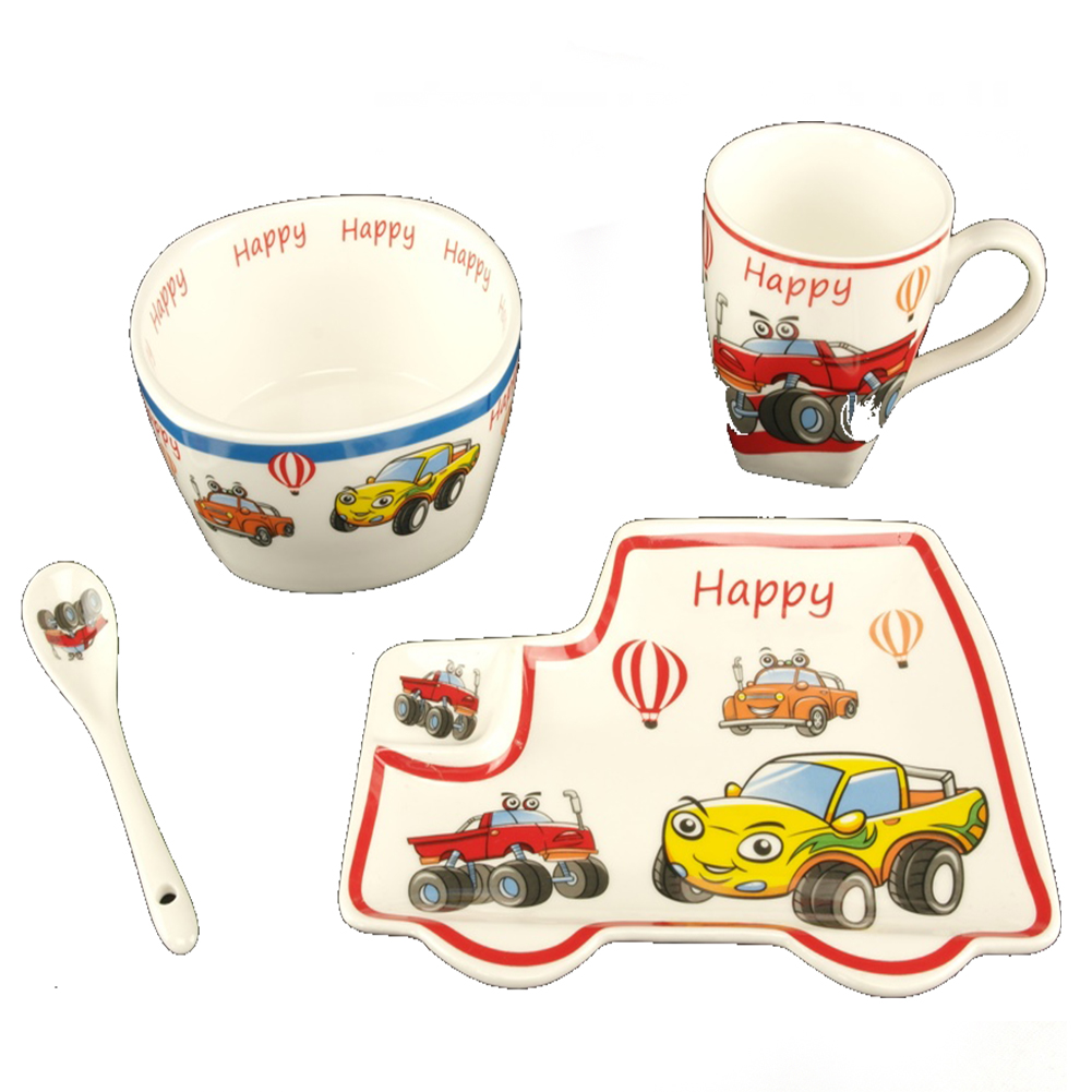 Набор детской посуды Baby Shower 4 предмета (402 CS) Керамика
