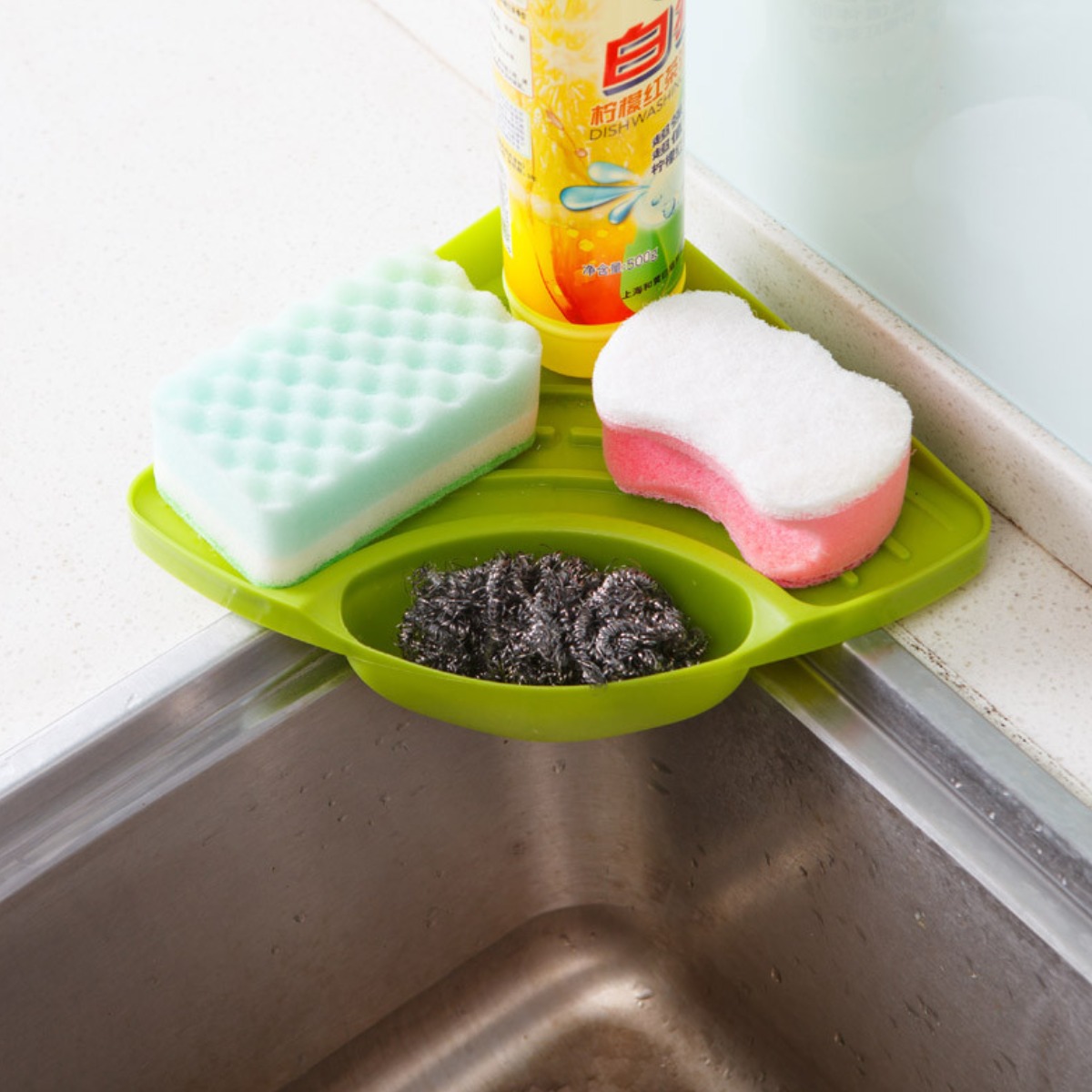Органайзер для кухонної раковини Kitchen Sink Corner Storage 