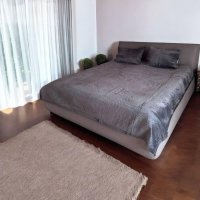 Покрывало велюровое стеганое Евро KOLOCO 220 х 240 см + 2 наволочки (40231) Графитовый