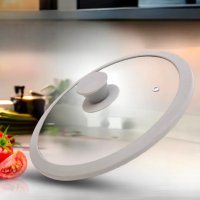 Крышка стеклянная A-PLUS с силиконовым ободком 26 см (26 SGL)